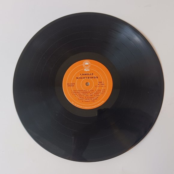 Vintage Labelle Nightbirds vinyl lp record 1974 first pressing Epic KE… - Picture 10 of 13